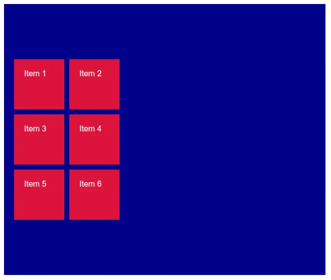 Contoh Grid Align Center