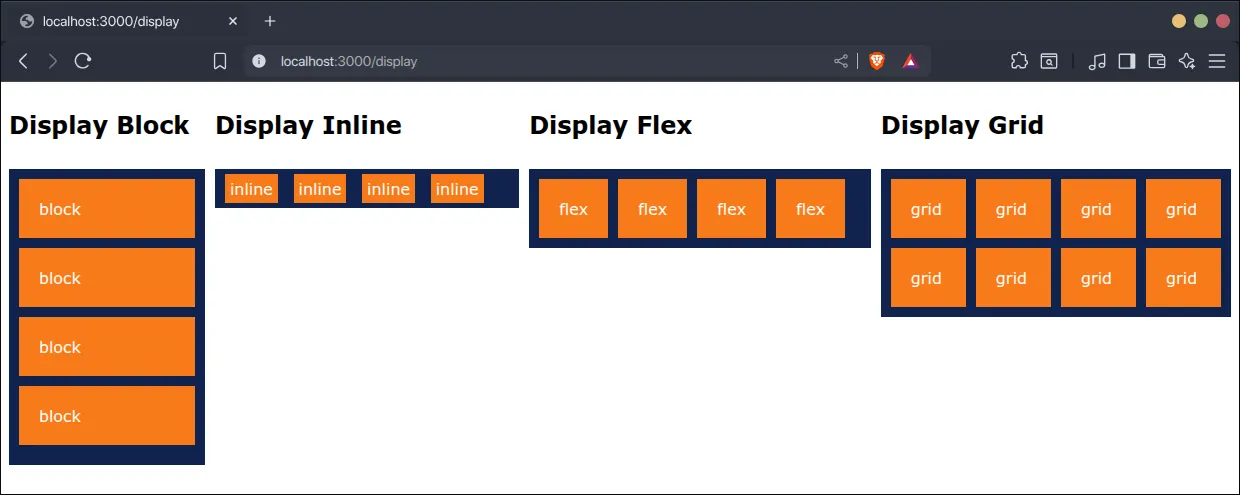 CSS Display