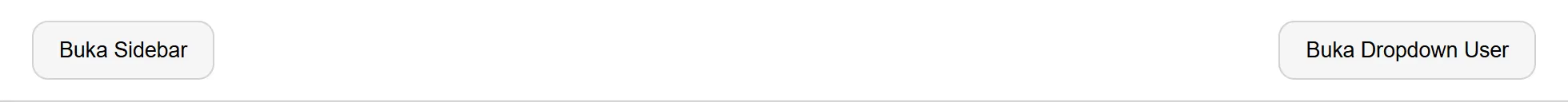 Navbar Dashboard Panel