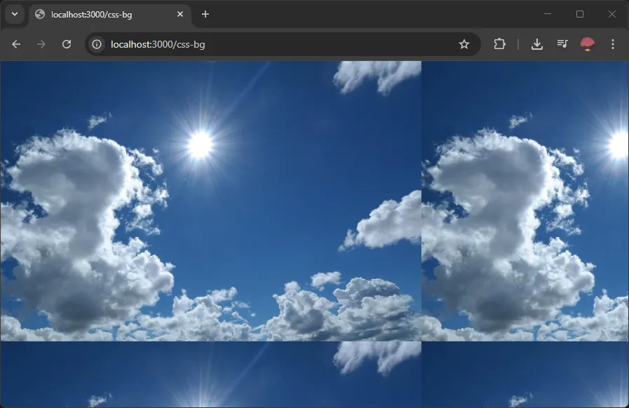 Hasil mengubah background gambar