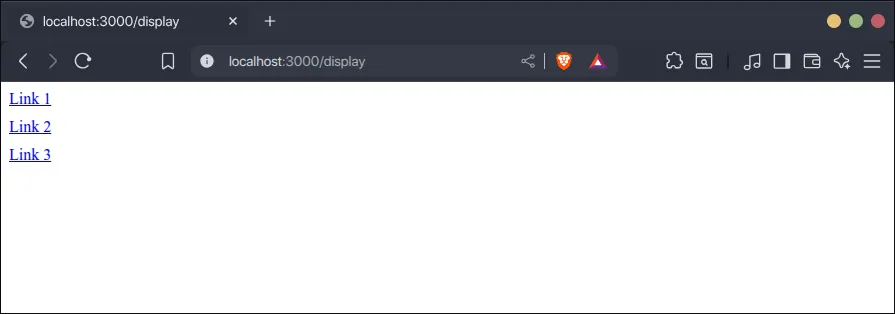Hasil Display Elemen