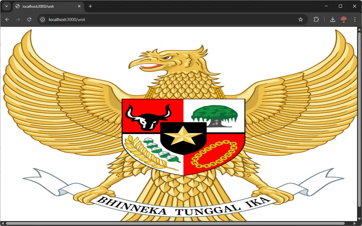 Hasil satuan ukuran viewport